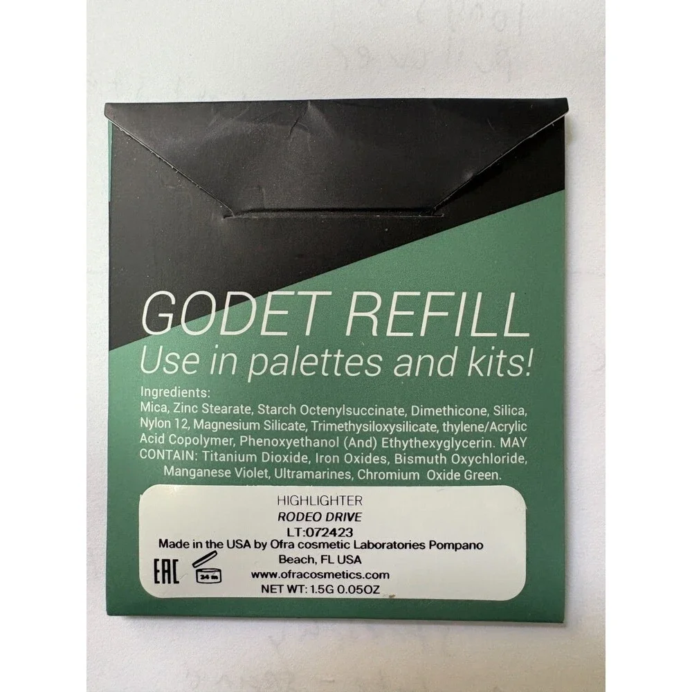 Ofra Cosmetics Godet Refill Rodeo Drive Highlighter 1.5g 0.05 oz  NEW